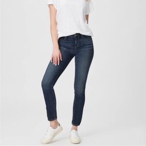 PAIGE Verdugo Medium Blue Women's Ankle Skinny Jeans size 32